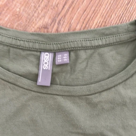 ASOS Design Agave Green Tee - Picture 4 of 5